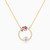 LDE676 - Multi-shaped Diamond & Colored Stones Necklace in 18K Gold - 144500307532451-1.jpg