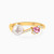 LDR3032 - Multi-shaped Diamond & Rose Stone Open Ring in 18K Gold - 144100307232151-1.jpg
