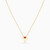 LIN1143 - Triangle Orange Stone Necklace in 14K Gold - 102051801362401-4.jpg