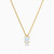LGN185 - Circle Cubic Zirconia Necklace in 18K Gold - 314051800022453-1.jpg