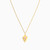 MLN1462 - Shield Colored Stones Necklace In 14K Gold - 101051800542401-4.jpg