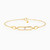 MLB662 - Rectangluar Link Pearl Chain Bracelet In 18K Gold - 111101800052181-1.jpg