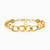 LGB651 - Multi-shaped Colored Stone Chain Bracelet in 18K Gold - 113106503002201-1.jpg