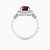 LDR3094 - Oval Diamond & Red Stone Ring in 18K Gold - 144101101461151-4.jpg
