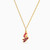 MLN1524 - Kids Mermaid Enamel Coated Necklace in 14K Gold - 101051400722321-3.jpg