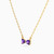 MLN1517 - Kids Bow Purple Stone Necklace in 14K Gold - 101051800862321-3.jpg