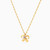 MLN1491 - Kids Bow Purple Stone Necklace in 14K Gold - 101051800782251-3.jpg