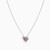 LDN2150 - Heart Red Stone & Diamonds Necklace in 18K Gold - 144501101611451-4.jpg