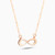 MLR735 - Infinity Shaped Pendant Necklace in 18K Gold - 21046110394-3.jpg
