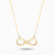 MLR704 - Infinity Shaped Pendant with Chain in 18K Gold - 21046110397-1.jpg