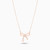 MLR705 - Bow Shaped Pendant with Chain in 18K Gold - 21046110399-4.jpg