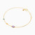 MLB740 - Oval Colored Stones Chain Bracelet In 18K Gold - 111101100482181-3.jpg