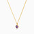 MLN1727 - Purple Stone Necklace In 14K Gold - 101051801182401-3.jpg