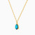 MLN1726 - Aqua Blue Stone Necklace In 14K Gold - 101051801172401-3.jpg