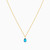 MLN1726 - Aqua Blue Stone Necklace In 14K Gold - 101051801172401-4.jpg