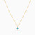 MLN1725 - Aqua Blue Stone Necklace In 14K Gold - 101051801162401-4.jpg