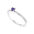 LDR3329 - Round Purple Stone & Diamond Ring In 18K Gold - 144100308521151-3.png