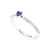 LDR3329 - Round Purple Stone & Diamond Ring In 18K Gold - 144100308521151-3.png