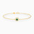 LIB293 - Round Colored Stones Chain Bracelet In 14K Gold - 102101800222181-1.jpg