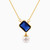 LIN1168 - Tilted Rectangular Blue Stone & Pearl Necklace In 14K Gold - 102051801612401-1.jpg