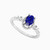 LDR387 - Oval Diamond & Blue Stone Ring in 18K Gold - 144100302461141-2.jpg