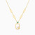 MLN1756 - Star Rectangular Colored Stone Necklace In 18K Gold - 111051800392401-4.jpg