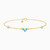 MLB773 - Square Blue Stones & Pearls Chain Bracelet In 18K Gold - 111101800122181-1.jpg