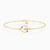 MLB772 - Circle Blue Stones & Pearls Chain Bracelet In 18K Gold - 111101800112181-1.jpg
