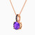 WN353 - Round Colored Stones Gold Plated Necklace - 167051800113451-3.jpg