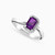 LDR376 - Baguette Diamond & Purple Stone Ring in 18K Gold - RG10-1190-2.jpg