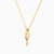 MLN1818 - Inner Arrow Colored Stones & Pearl Necklace In 18K Gold - 111051800562401-3.jpg