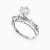LDR3649 - Round & Baguette Diamond Cathedral Ring in 18K Gold - 144103300721141-3.jpg