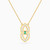 LIN1185 - Open Geometric Arabesque Green Stone Necklace in 14K Gold - 102051801994401-1.jpg