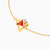 LIB301 - Open Triangle Colored Stone & Pearl Chain Bracelet in 14K Gold - 102101800242181-4.jpg