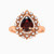 LDR3532 - Pear Halo Diamond & Red Stone Ring in 18K Gold - 144101101453151-1.jpg