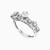 LDR3612 - Hexagon Shapes & Stone Setting Diamond Ring in 18K Gold - 144103300601141-3.jpg