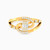 LDR3594 - Rope Design Diamond Split Shank Ring in 18K Gold - 144100307402151-1.jpg