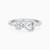 LDR3679 - Heart & Floral Cluster Diamond Ring in 18K Gold - RG10-332-1.jpg