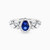 LDR3720 - Teardrop Blue Stone & Diamond Ring in 18K Gold - 144100304751141-1.jpg
