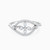 LDR3706 - Marquise Eye Design Diamond Split Shank Ring in 18K Gold - 144100304511151-1.jpg
