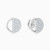 LDE904 - Half Pave Circle Diamond Stud Earrings in 18K Gold - 144200300901001-1.jpg