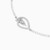 LDB717 - Teardrop Frame Diamond Chain Bracelet in 18K Gold - 144362200501181-4.jpg