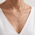 LIN1246 - Letter Meem Colored Stones Necklace in 14K Gold - 102051800612451-4.jpg