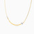 MLN1875 - Curved Bar & Beads Soft Pink Stones Necklace In 14K Gold - 101051801404401-3.jpg