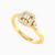 LDR3850 - Square & Baguette Diamond Ring in 18K Gold - 144100307892151-3.jpg