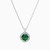 LDN1381 - Circle Diamond & Green Stones Necklace in 18K Gold - 144500305541451-1.jpg