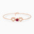 LDB765 - Two Haloes Heart Red Stone Diamond Chain Bracelet in 18K Gold - 144361102083181-1.jpg
