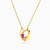 LIN1258 - Bold Open Heart Pink Stone Necklace in 14K Gold - 102051802202401-3.jpg