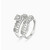 LGR1406 - Square Cluster Cubic Zirconia Pav�� Twin Rings in 18K Gold - 413391800061191-1.jpg