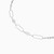 WB300 - Elongated Open Links Chain Bracelet in Silver - 167101400171200-4.jpg